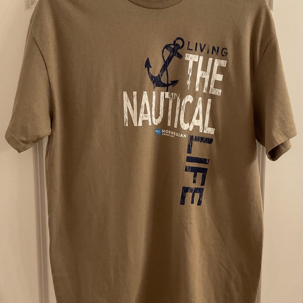 Norwegian Cruise Line Living the Nautical Life T-Shirt - NWT - Men’s Large - Picture 2 of 8